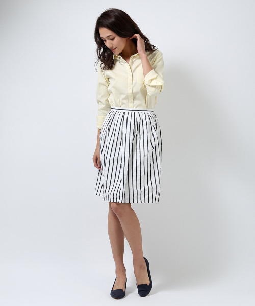 MYSELF ABAHOUSE(マイセルフアバハウス)の「オックスレギュラーシャツ(シャツ/ブラウス・レディース・ホワイト/ピンク/イエロー・SMALL/MEDIUM)」の14枚目の写真