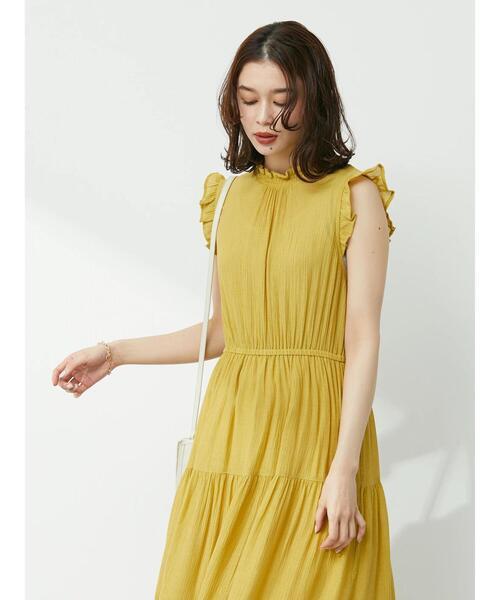 ELENCARE DUE（エレンカーレデュエ）の「・ELENCARE DUE ヨウリュウティアードワンピ（ワンピース・レディース・ブルー/イエロー/ブラック・FREE）」の11枚目の写真