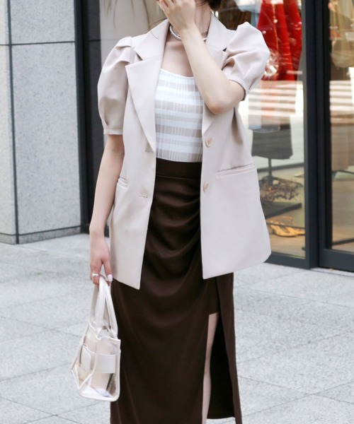 ROYAL PARTY（ロイヤルパーティー）の「タックパフハーフスリーブ