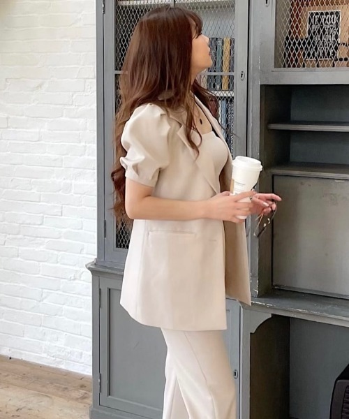 ROYAL PARTY（ロイヤルパーティー）の「タックパフハーフスリーブ