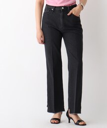 OPAQUE.CLIP | カットオフフレアデニム(デニムパンツ)