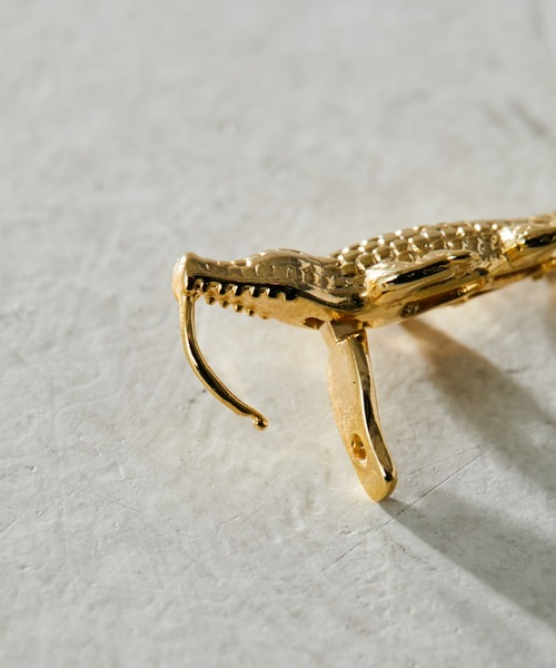 ear PAPILLONNER（イアパピヨネ）の「ワニパニックピアス（ピアス（両耳用）・レディース・ゴールド/シルバー・FREE）」の20枚目の写真