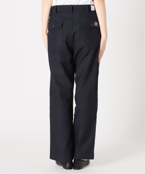 GUNG HO(ガンホー)の「【GUNG HO/ガンホー】 FATIGUE TROUSER(チノパンツ・レディース・ベージュ/カーキ/ネイビー・MEDIUM/SMALL/LARGE)」の4枚目の写真