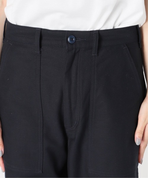 GUNG HO(ガンホー)の「【GUNG HO/ガンホー】 FATIGUE TROUSER(チノパンツ・レディース・ベージュ/カーキ/ネイビー・MEDIUM/SMALL/LARGE)」の5枚目の写真