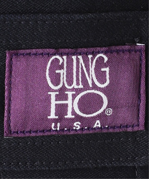 GUNG HO(ガンホー)の「【GUNG HO/ガンホー】 FATIGUE TROUSER(チノパンツ・レディース・ベージュ/カーキ/ネイビー・MEDIUM/SMALL/LARGE)」の8枚目の写真