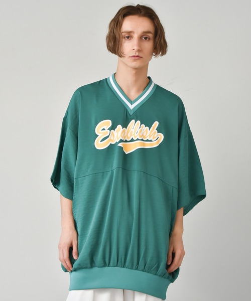 Starting Over（スターティングオーバー）の「プリントゲームシャツ（シャツ/ブラウス・メンズ・パープル/グリーン/ダークブルー/チャコール・M/L）」の17枚目の写真