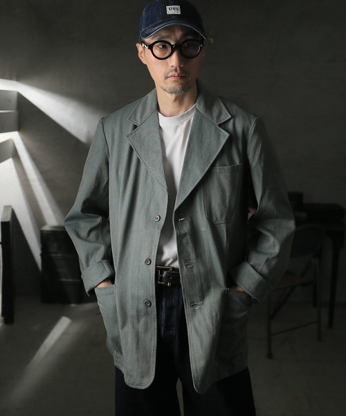 MILITARY（ミリタリー）の「実物 新品 デッドストック スウェーデン軍 プリズナー ジャケット（テーラードジャケット・メンズ・グリーン・44/48/52/56）」の9枚目の写真