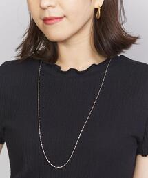 PHILIPPE AUDIBERT | 【別注】＜PHILIPPE AUDIBERT(フィリップオーディベール)＞メタルビーズ ネックレス/シルバーカラー(ネックレス)