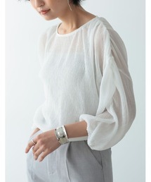 Re:EDIT | シアーショートプルオーバー(シャツ/ブラウス)