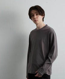 バックハイネックカットソー