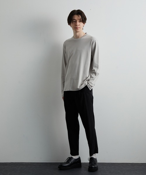 JUNRED(ジュンレッド)の「バックハイネックカットソー(Tシャツ/カットソー・メンズ・ホワイト/チャコールグレー/グレー・LL/M/L)」の10枚目の写真