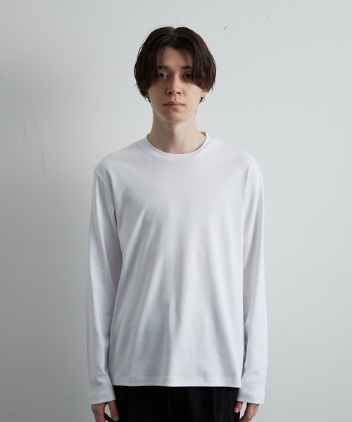 JUNRED(ジュンレッド)の「バックハイネックカットソー(Tシャツ/カットソー・メンズ・ホワイト/チャコールグレー/グレー・LL/M/L)」の20枚目の写真
