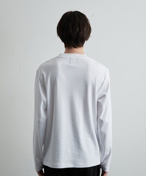 JUNRED(ジュンレッド)の「バックハイネックカットソー(Tシャツ/カットソー・メンズ・ホワイト/チャコールグレー/グレー・LL/M/L)」の22枚目の写真