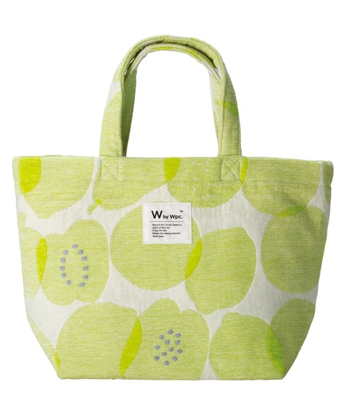 Wpc. Patterns（ダブリュピーシーパターンズ）の「Wpc. Patterns　ゴブラン織トートバッグ（トートバッグ・レディース・ホワイト系その他/グリーン系その他/ネイビー×ホワイト・FREE）」の13枚目の写真