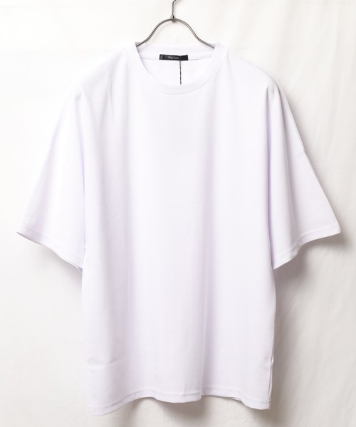 Bling Leads(ブリングリーズ)の「『Bling leads』梨地オーバーサイズクルーネックT(Tシャツ/カットソー・レディース・チャコールグレー/ライトグレー/ブラック/グレイッシュベージュ/ホワイト・MEDIUM/LARGE)」の16枚目の写真
