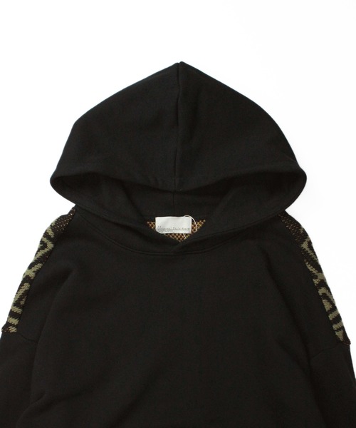 Universal Style Wear（ユニバーサルスタイルウェア）の「Universal Style Wear ナバホ ジャカード パーカー（パーカー・メンズ・チャコールグレー/オフホワイト/カーキ/ブラック・MEDIUM/X-LARGE/LARGE）」の16枚目の写真