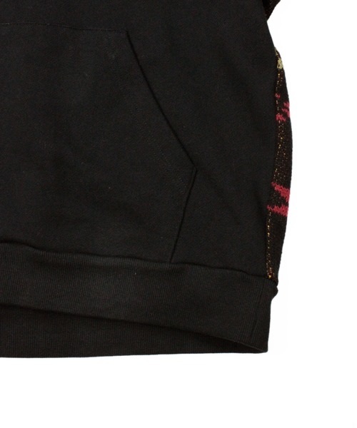 Universal Style Wear（ユニバーサルスタイルウェア）の「Universal Style Wear ナバホ ジャカード パーカー（パーカー・メンズ・チャコールグレー/オフホワイト/カーキ/ブラック・MEDIUM/X-LARGE/LARGE）」の19枚目の写真