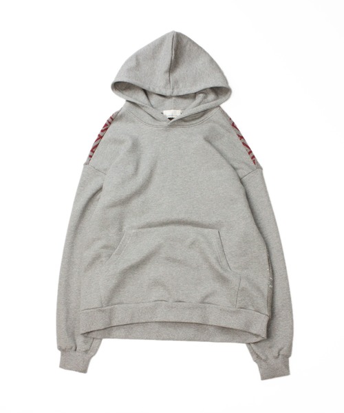 Universal Style Wear（ユニバーサルスタイルウェア）の「Universal Style Wear ナバホ ジャカード パーカー（パーカー・メンズ・チャコールグレー/オフホワイト/カーキ/ブラック・MEDIUM/X-LARGE/LARGE）」の9枚目の写真