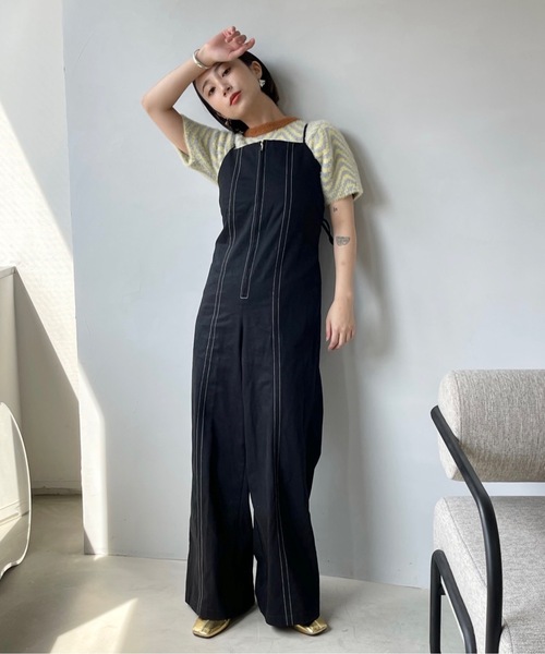 ブラックストラップオールインワン SANSeLF（サンセルフ）の「フロントジップオールインワン【SANSeLF