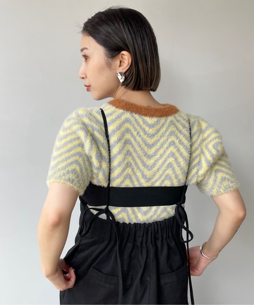 SANSeLF（サンセルフ）の「フロントジップオールインワン【SANSeLF】sanw22a033（つなぎ/オールインワン・レディース・ホワイト/ブラック・FREE）」の15枚目の写真