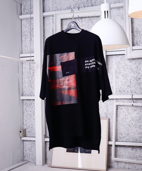 rovtski（ロフトスキー）の「DREAM ME PREMIUM T SHIRT/オーバーサイズ ドリーミー プレミアムTシャツ（Tシャツ/カットソー・メンズ・グリーン系その他/イエロー系その他/ホワイト系その他2/ホワイト系その他3/ブラック系その他2/ホワイト系その他/ブラック系その他/ホワイト系その他4/ホワイト系その他5/ブラック系その他3/ブラック系その他4/ブラック系その他5・FREE）」の7枚目の写真