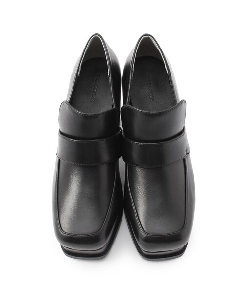 ESPERANZA（エスペランサ）の「厚底ローファーライクパンプス（ローファー・レディース・ブラック・LL/S/M/L）」の7枚目の写真