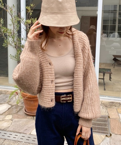 one after another NICE CLAUP(ワンアフターアナザーナイスクラップ)の「スクエアバックルベルト(ベルト・レディース・ブラック/ダークブラウン・FREE)」の3枚目の写真