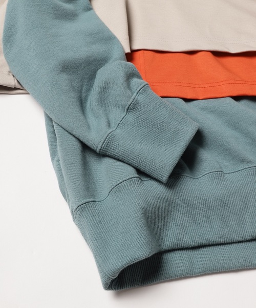 amok（アモク）の「FRAGILE TAPE PARKA（パーカー・メンズ・チャコール/ブルー・M/S/L）」の8枚目の写真