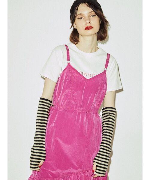 jouetie(ジュエティ)の「ナイロンジャンパースカート(ジャンパースカート・レディース・パープル/ブルー/ピンク/ブラック・MEDIUM)」の20枚目の写真