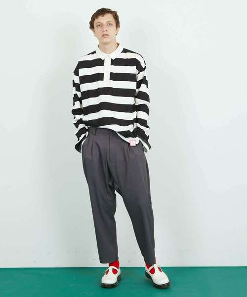 FRAPBOIS（フラボア）の「ロングラガー カットソー（Tシャツ/カットソー・レディース・ホワイト×ブラック/ドット・1/2）」の14枚目の写真