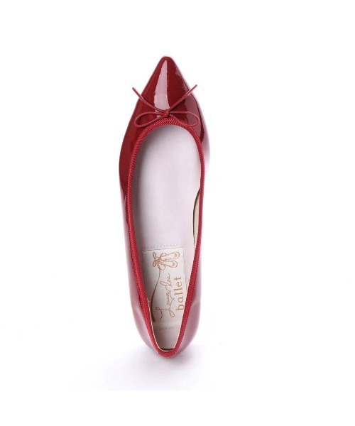 Launa lea(ラウナレア)の「【レイン対応】ポインテッドトゥバレエシューズ(RB4401A)(バレエシューズ・レディース・モカ/ブラック/ワイン/グレー系その他/ライトパープル/アイボリー/ダークブラウン・22.5cm/25.0cm/24.0cm/23.5cm/22.0cm/23.0cm/24.5cm/26.0cm/25.5cm/21.5cm/23.5㎝)」の18枚目の写真
