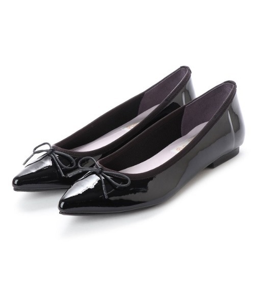 Launa lea(ラウナレア)の「【レイン対応】ポインテッドトゥバレエシューズ(RB4401A)(バレエシューズ・レディース・モカ/ブラック/ワイン/グレー系その他/ライトパープル/アイボリー/ダークブラウン・22.5cm/25.0cm/24.0cm/23.5cm/22.0cm/23.0cm/24.5cm/26.0cm/25.5cm/21.5cm/23.5㎝)」の10枚目の写真