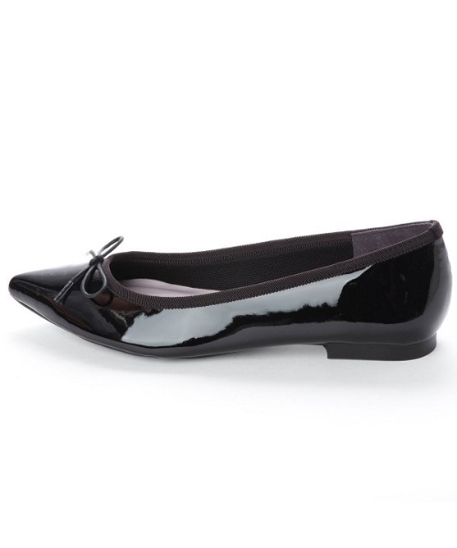 Launa lea(ラウナレア)の「【レイン対応】ポインテッドトゥバレエシューズ(RB4401A)(バレエシューズ・レディース・モカ/ブラック/ワイン/グレー系その他/ライトパープル/アイボリー/ダークブラウン・22.5cm/25.0cm/24.0cm/23.5cm/22.0cm/23.0cm/24.5cm/26.0cm/25.5cm/21.5cm/23.5㎝)」の15枚目の写真