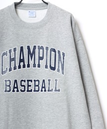 Champion/チャンピオン ACTION STYLE/アクションスタイル ビッグシルエット USAコットン 裏起毛 カレッジプリント スウェット トレーナー