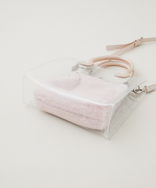 OLIVE des OLIVE（オリーブデオリーブ）の「Aimerianejoie痛バッグ（ショルダーバッグ・レディース・オフホワイト/ピンク・FREE）」の15枚目の写真