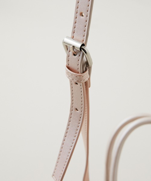 OLIVE des OLIVE（オリーブデオリーブ）の「Aimerianejoie痛バッグ（ショルダーバッグ・レディース・オフホワイト/ピンク・FREE）」の16枚目の写真