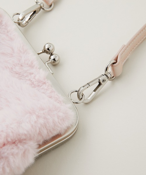 OLIVE des OLIVE（オリーブデオリーブ）の「Aimerianejoie痛バッグ（ショルダーバッグ・レディース・オフホワイト/ピンク・FREE）」の22枚目の写真