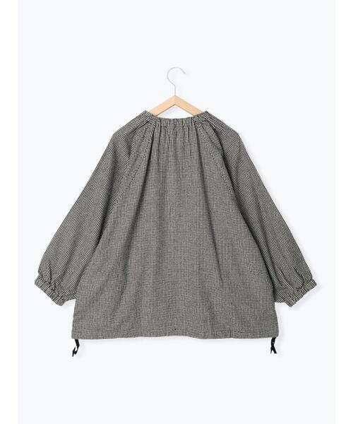 Samansa Mos2(サマンサ モスモス)の「ギャザージップブルゾン(ブルゾン・レディース・ブラック/カーキ/ブラウン/ベージュ・フリ-)」の7枚目の写真