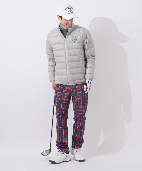 FILA GOLF(フィラゴルフ )の「【FILA GOLF:フィラゴルフ】ライトブルゾン(ブルゾン・メンズ・ブラック/ライトグレー/ネイビー/オレンジ/グリーン・MEDIUM/X-LARGE/LARGE)」の18枚目の写真