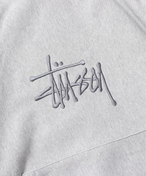 STUSSY(ステューシー)の「STUSSY/ステューシー BASIC EMBROIDERED HOODIE フーディー(パーカー・メンズ・グレー/ホワイト/ベージュ/ブラック・M/L/XL/S)」の8枚目の写真