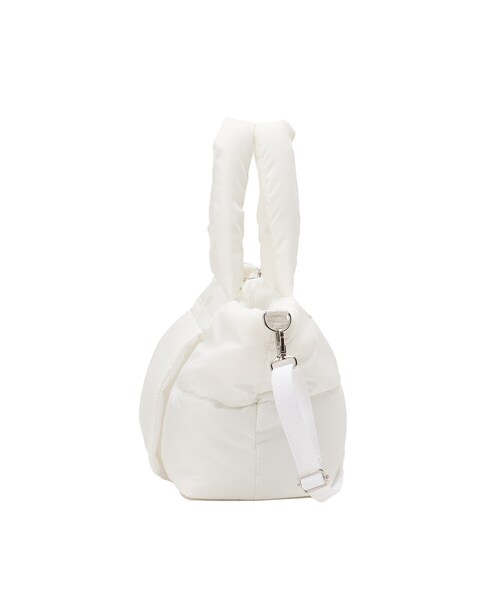 【非売品】VIP限定 ホワイトキルティングバッグ wt INDIVI（インディヴィ）の「◇【日本製】ナイロンキルティングバッグ