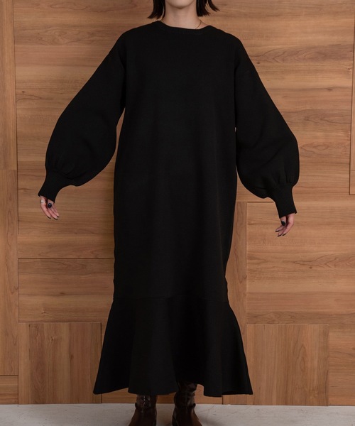 lawgy（ラウジー）の「mermaid design op（ワンピース・レディース・ブラウン/ブラック/アイボリー・FREE）」の19枚目の写真