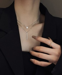 LAC-VERT | ２連シンプルネックレス(ネックレス)