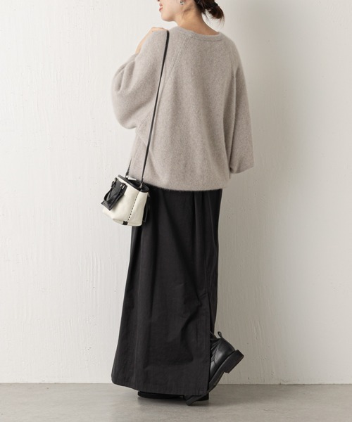 BEARDSLEY（ビアズリー）の「FOX混パフスリーブニット（ニット