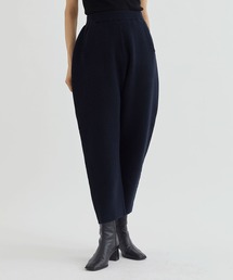 HAVEL studio | 【HAVEL studio / ハーヴェルスタジオ】WOOL DOUBLE FACE KNIT PT / ウールダブルフェイスニットパンツ(その他パンツ)