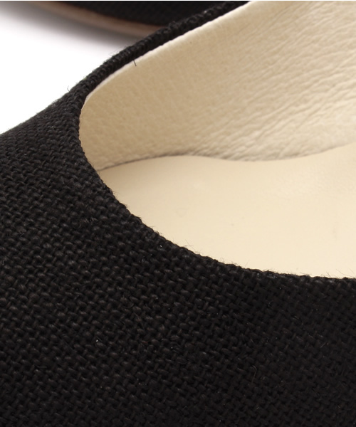 LUSSO MALENA（ルッソマレーナ）の「キャンパス生地ウエッジパンプス（パンプス・レディース・ベージュ/ネイビー/オレンジ/ブラック・35/37/39/36/38）」の12枚目の写真