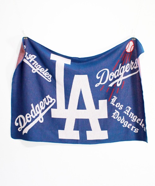 ROOPTOKYO（ループトウキョウ）の「INFIELDER DESIGN/インフィールダーデザイン 大判ストール MLB ブランケット（ストール/ショール・メンズ・パープル/ネイビー/ブルー・FREE）」の9枚目の写真