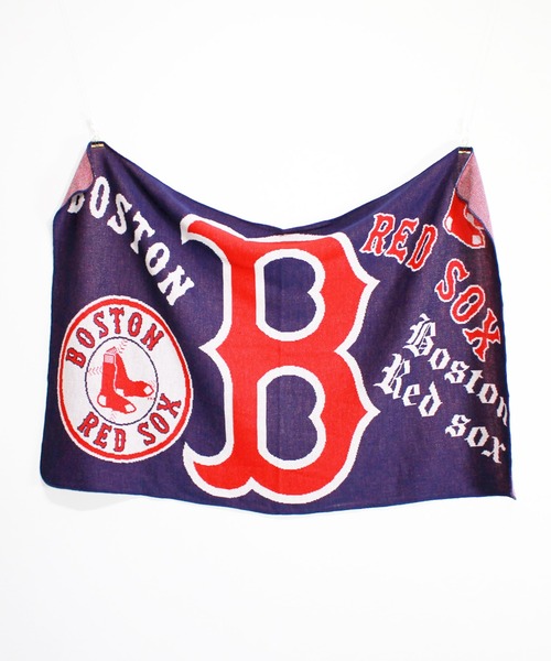 ROOPTOKYO（ループトウキョウ）の「INFIELDER DESIGN/インフィールダーデザイン 大判ストール MLB ブランケット（ストール/ショール・メンズ・パープル/ネイビー/ブルー・FREE）」の18枚目の写真