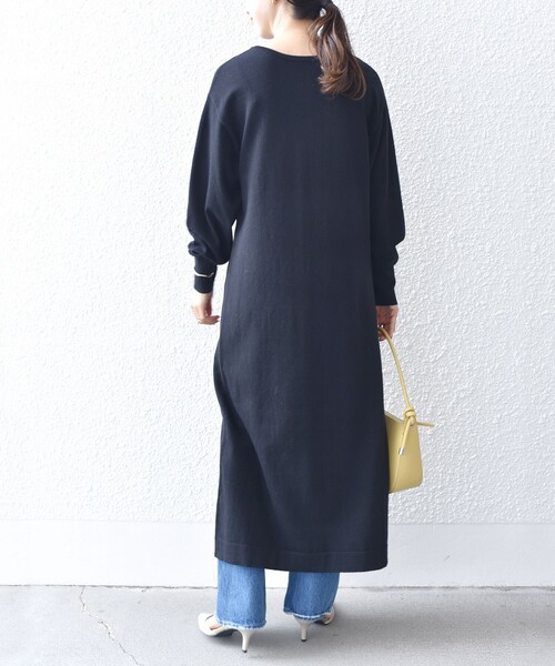 SHIPS（シップス）の「*〈手洗い可能〉2WAYパールモチーフボタンニット