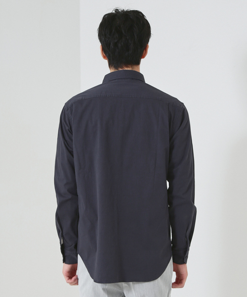 ABAHOUSE(アバハウス)の「ストレッチコットン レギュラーカラー シャツ(シャツ/ブラウス・メンズ・チャコールグレー/カーキ/ホワイト/ネイビー・44/46/48)」の21枚目の写真